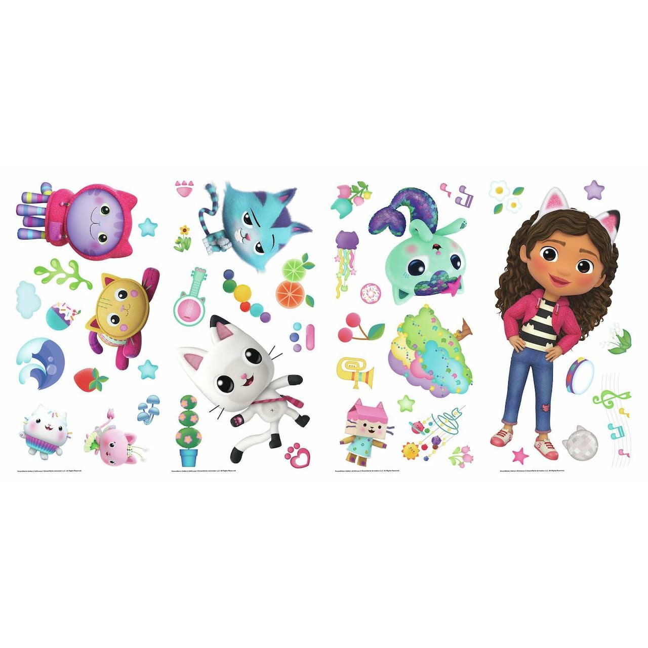 RoomMates Gabby's Dollhouse Peel & Stick Wall Decals